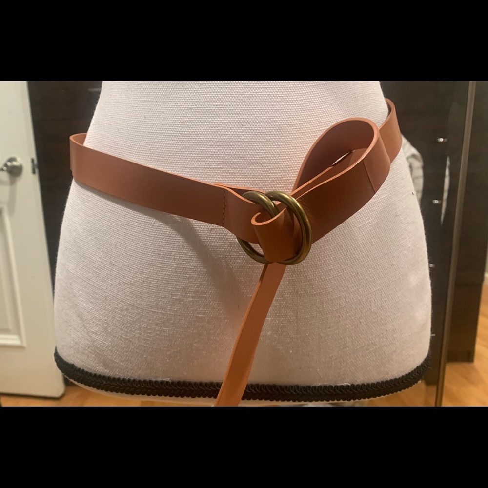 JCrew Belt - 45” - easily can be used around hips - Leather